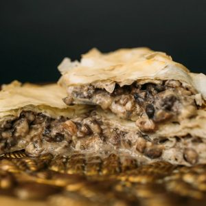 Kuchen mit Champignons 600g